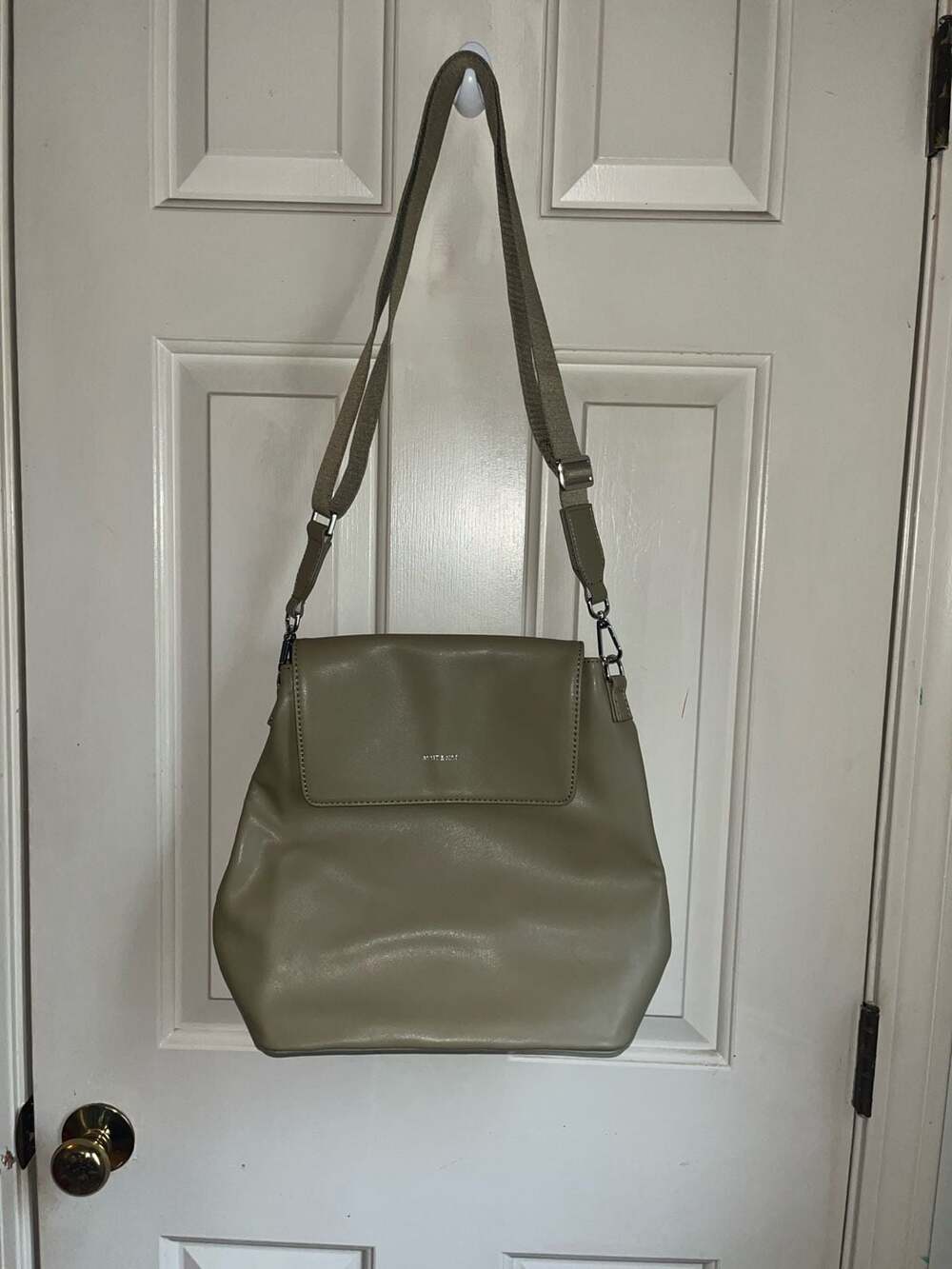 Matt & Nat Brave Medium Vegan Leather Convertible Backpack Crossbody Bag